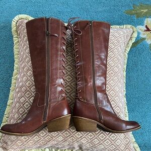 Sofft Sharnell Bourbon brown tall boot; Women's 8.5; NWOB